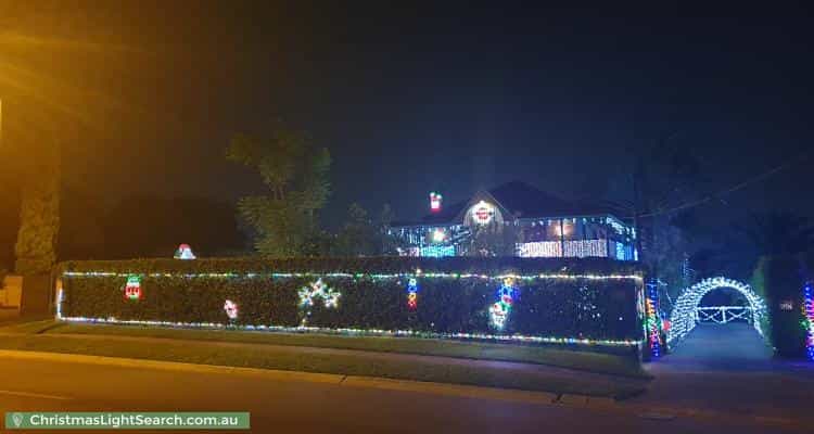 Christmas Light display at 493 Underwood Road, Rochedale South
