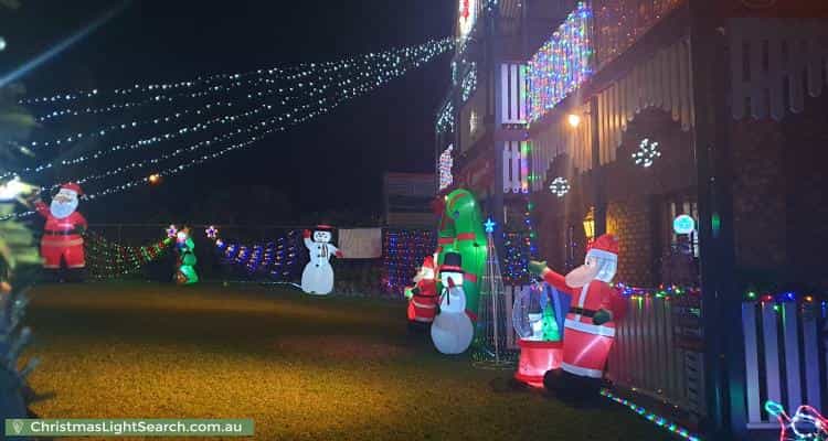 Christmas Light display at 493 Underwood Road, Rochedale South