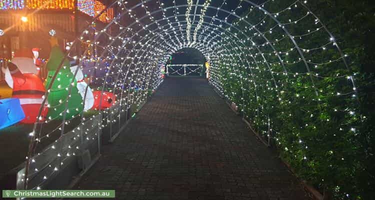 Christmas Light display at 493 Underwood Road, Rochedale South