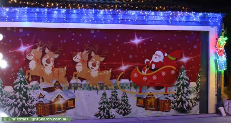 Christmas Light display at 25 Clarafield Meander, Tapping