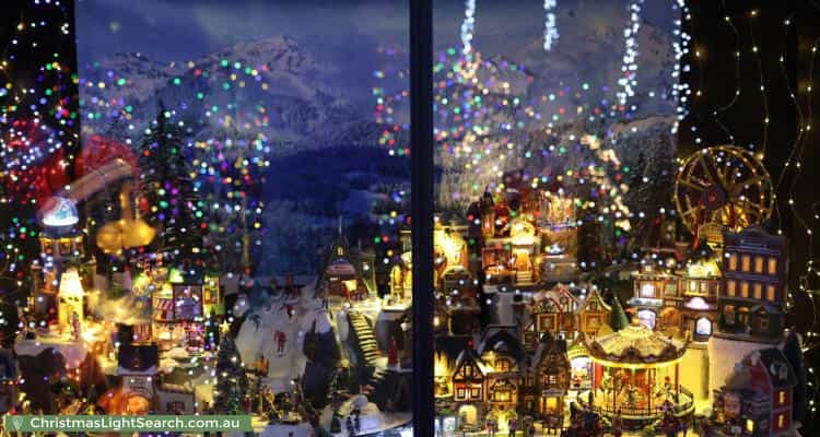 Christmas Light display at 25 Clarafield Meander, Tapping
