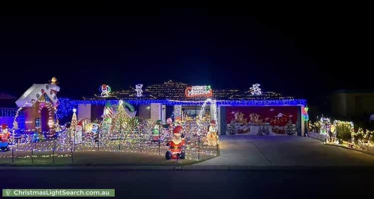 Christmas Light display at 25 Clarafield Meander, Tapping