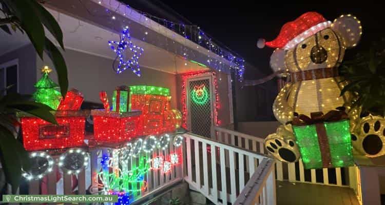 Christmas Light display at 17 Stephenson Street, Birrong