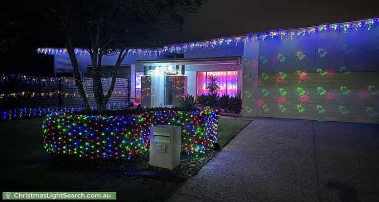 Christmas Light display at 2 Tree Ring Circuit, Mango Hill