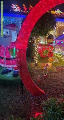 Christmas Light display at 37 Flinders Street, Keilor Park
