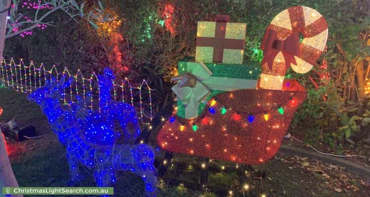 Christmas Light display at 225 Centre Dandenong Road, Cheltenham