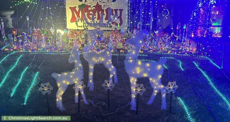 Christmas Light display at 5 Coongan Court, Heathridge