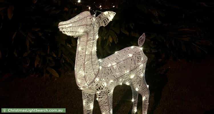 Christmas Light display at 10 Alesana Drive, Bellbird Park