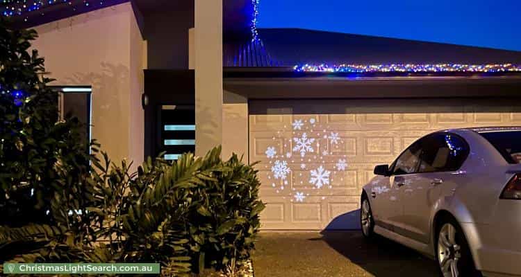 Christmas Light display at 10 Alesana Drive, Bellbird Park