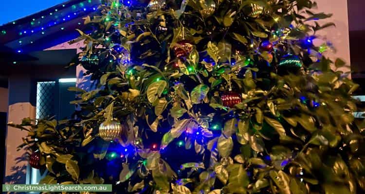 Christmas Light display at 10 Alesana Drive, Bellbird Park