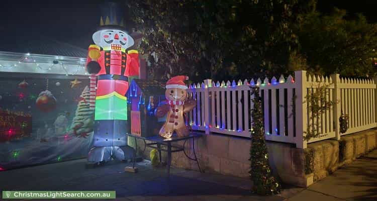 Christmas Light display at 17 Zamia Rise, Yanchep