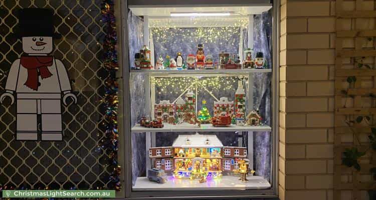 Christmas Light display at 7 Pelham Street, Ethelton