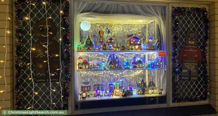 Christmas Light display at 7 Pelham Street, Ethelton