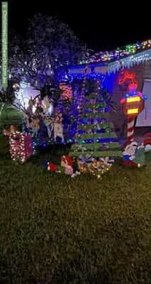 Christmas Light display at 80 Sedgman Crescent, Shalvey