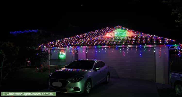 Christmas Light display at 38 Pentecost Place, Redland Bay