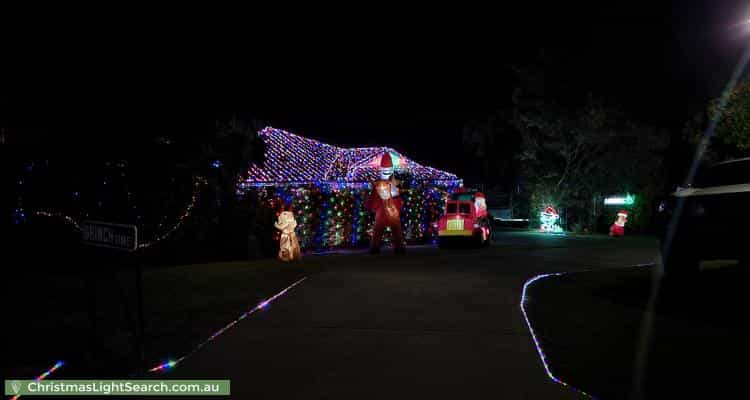 Christmas Light display at 38 Pentecost Place, Redland Bay