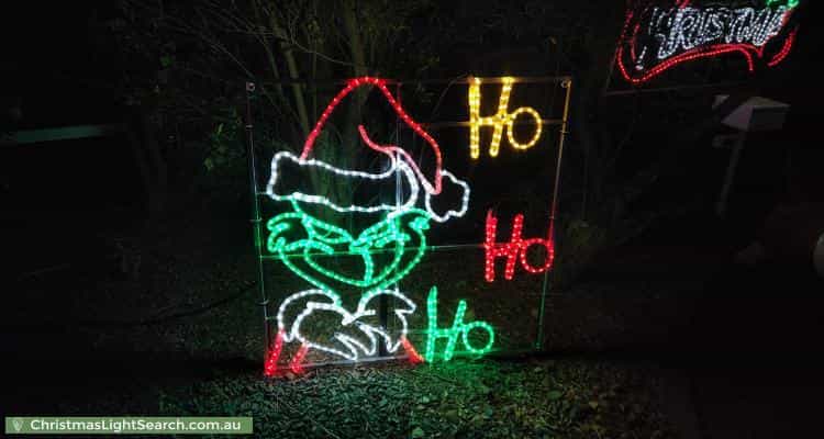 Christmas Light display at 38 Pentecost Place, Redland Bay