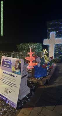 Christmas Light display at 50 Greenridge Court, Wynn Vale