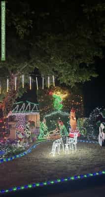 Christmas Light display at 50 Greenridge Court, Wynn Vale