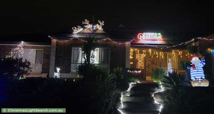 Christmas Light display at  Persimmon Grove, Golden Grove