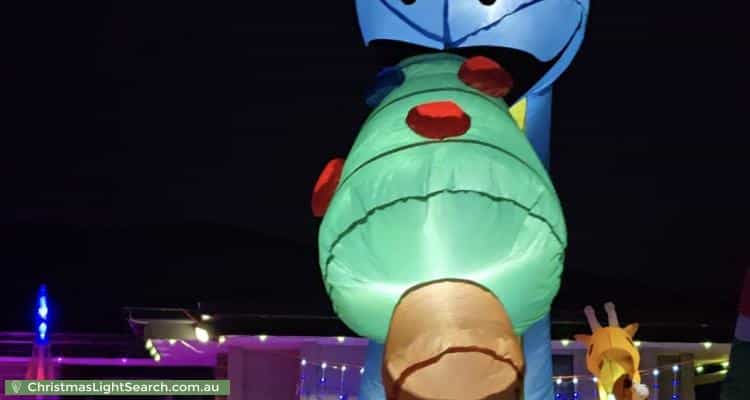 Christmas Light display at  Nadine Street, Munno Para