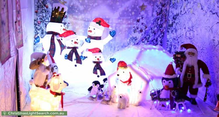 Christmas Light display at 225 Brownes Road, Coolup