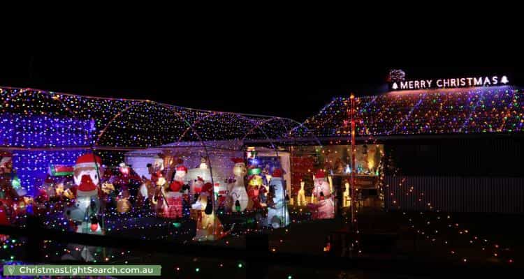 Christmas Light display at 225 Brownes Road, Coolup