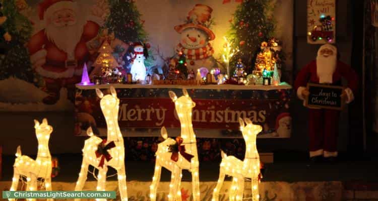 Christmas Light display at 225 Brownes Road, Coolup
