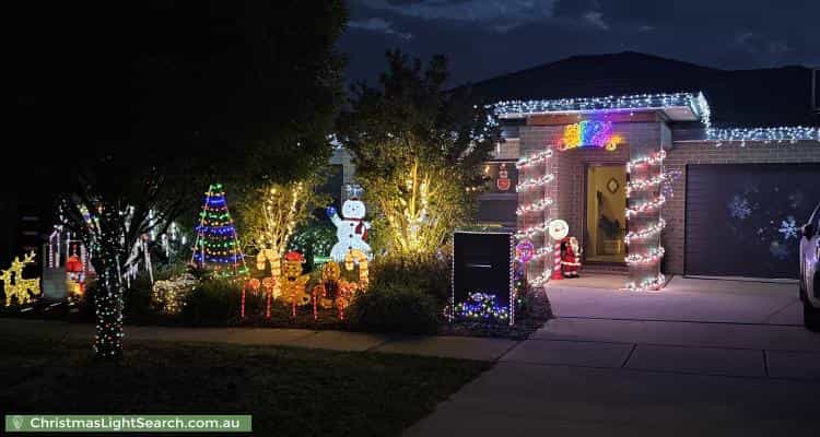 Christmas Light display at 4 Casilda Street, Harrison