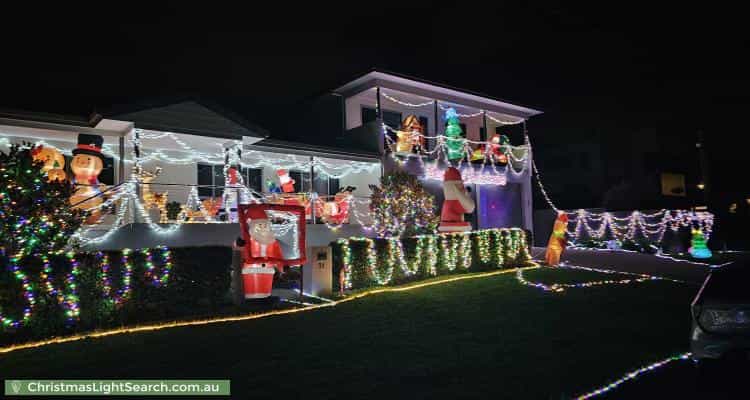 Christmas Light display at 21 Lavarack Crescent, Buderim