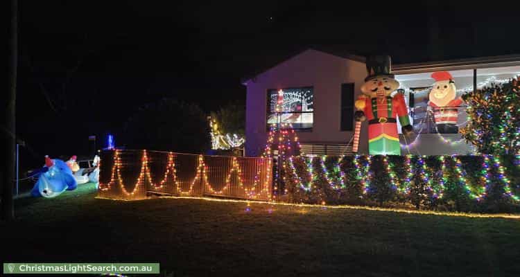 Christmas Light display at 21 Lavarack Crescent, Buderim