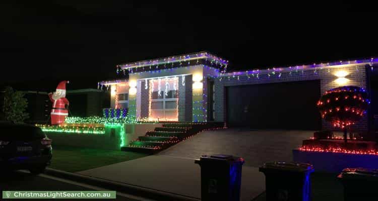 Christmas Light display at  Thorpe Circuit, Oran Park