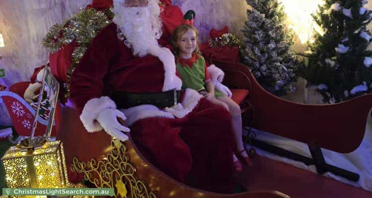 Christmas Light display at 22 Golden Avenue, Calamvale