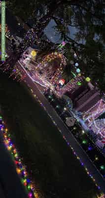 Christmas Light display at  Belvedere Drive, Pakenham