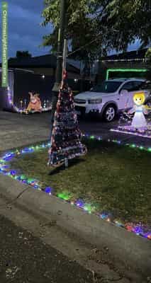Christmas Light display at  Belvedere Drive, Pakenham