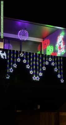 Christmas Light display at 2 Newberry Avenue, Bonbeach