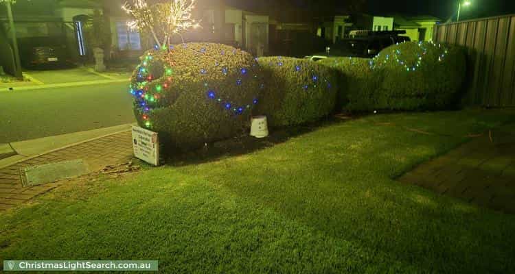 Christmas Light display at 12 Cedar Street, Munno Para West