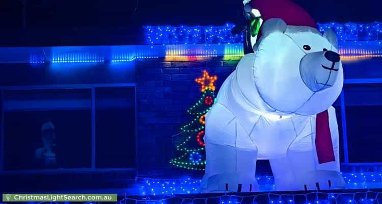Christmas Light display at  Penelope Drive, Cornubia