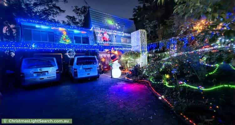 Christmas Light display at  Penelope Drive, Cornubia