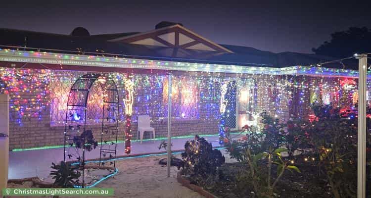 Christmas Light display at 247 Corfield Street, Gosnells