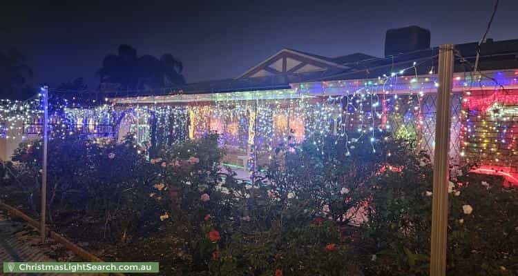 Christmas Light display at 247 Corfield Street, Gosnells