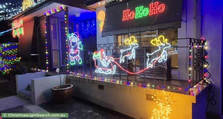 Christmas Light display at 143 Osburn Drive, MacGregor
