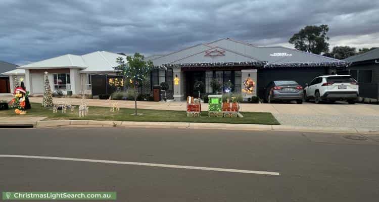 Christmas Light display at 4 Audrey Avenue, Angle Vale