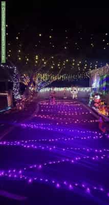 Christmas Light display at 10 Tarana Avenue, Ingle Farm