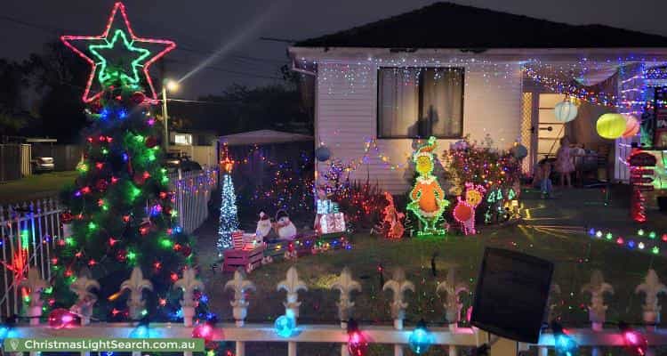 Christmas Light display at 99 Willan Drive, Cartwright