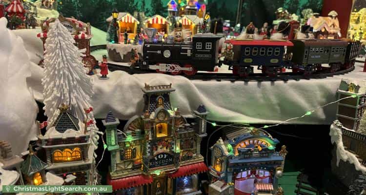 Christmas Light display at  Monte Carlo Drive, Point Cook