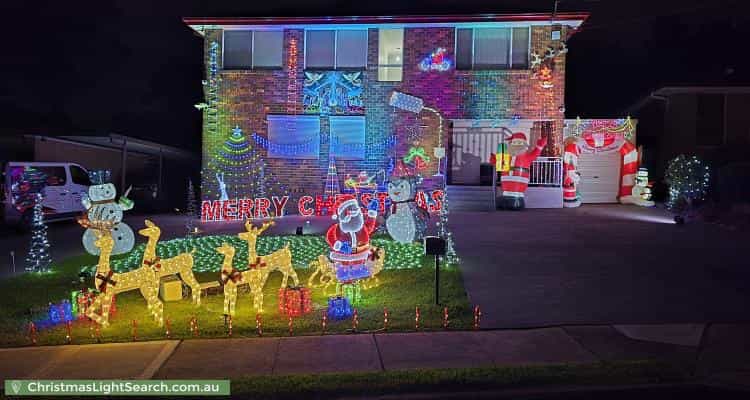 Christmas Light display at  Hull Place, Seven Hills