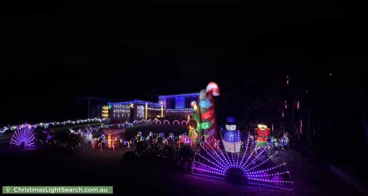 Christmas Light display at 49 Hurley Street, Toongabbie