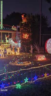 Christmas Light display at  Imperial Court, Seville Grove