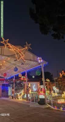 Christmas Light display at  Imperial Court, Seville Grove